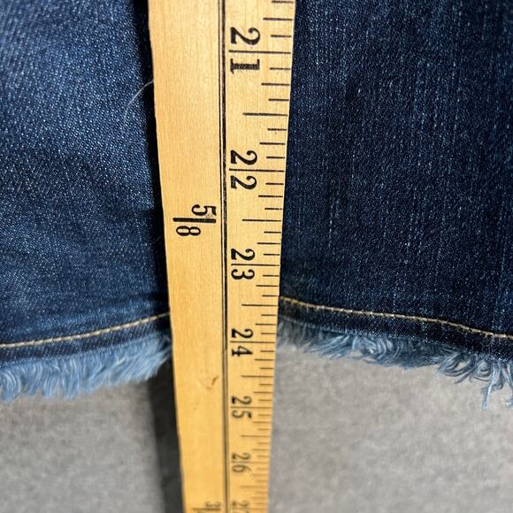 GRAVER by Susan Graver Denim & French Terry Jean Jacket Antique Wash Size 2X - Picture 6 of 13